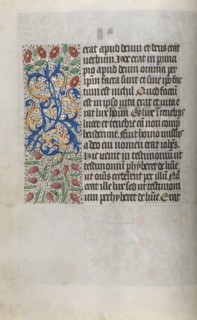Book of Hours (Use of Rouen): fol. 13v, c. 1470. Master of the Geneva Latini (French, active Rouen,