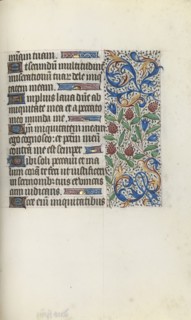 Book of Hours (Use of Rouen): fol. 134r, c. 1470. Master of the Geneva Latini (French, active