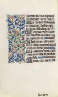 Book of Hours (Use of Rouen): fol. 134v, c. 1470. Master of the Geneva Latini (French, active