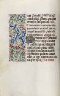 Book of Hours (Use of Rouen): fol. 14v, c. 1470. Master of the Geneva Latini (French, active Rouen,