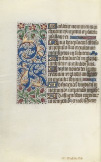 Book of Hours (Use of Rouen): fol. 142v, c. 1470. Master of the Geneva Latini (French, active