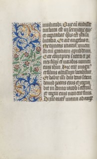 Book of Hours (Use of Rouen): fol. 15v, c. 1470. Master of the Geneva Latini (French, active Rouen,
