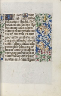 Book of Hours (Use of Rouen): fol. 18r, c. 1470. Master of the Geneva Latini (French, active Rouen,