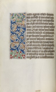 Book of Hours (Use of Rouen): fol. 20v, c. 1470. Master of the Geneva Latini (French, active Rouen,