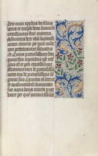 Book of Hours (Use of Rouen): fol. 23r, c. 1470. Master of the Geneva Latini (French, active Rouen,