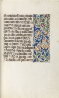 Book of Hours (Use of Rouen): fol. 26r, c. 1470. Master of the Geneva Latini (French, active Rouen,