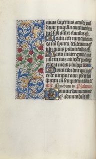 Book of Hours (Use of Rouen): fol. 30v, c. 1470. Master of the Geneva Latini (French, active Rouen,