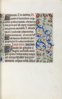 Book of Hours (Use of Rouen): fol. 36r, c. 1470. Master of the Geneva Latini (French, active Rouen,