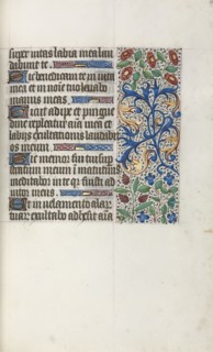 Book of Hours (Use of Rouen): fol. 40r, c. 1470. Master of the Geneva Latini (French, active Rouen,