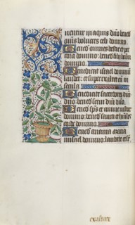 Book of Hours (Use of Rouen): fol. 43v, c. 1470. Master of the Geneva Latini (French, active Rouen,