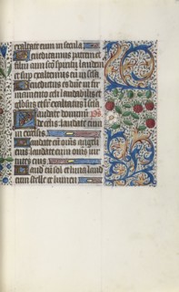 Book of Hours (Use of Rouen): fol. 44r, c. 1470. Master of the Geneva Latini (French, active Rouen,