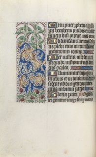 Book of Hours (Use of Rouen): fol. 48v, c. 1470. Master of the Geneva Latini (French, active Rouen,