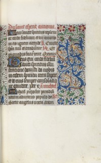 Book of Hours (Use of Rouen): fol. 50r, c. 1470. Master of the Geneva Latini (French, active Rouen,