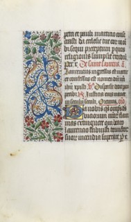 Book of Hours (Use of Rouen): fol. 51v, c. 1470. Master of the Geneva Latini (French, active Rouen,