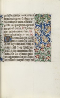 Book of Hours (Use of Rouen): fol. 53r, c. 1470. Master of the Geneva Latini (French, active Rouen,