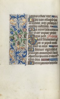Book of Hours (Use of Rouen): fol. 57v, c. 1470. Master of the Geneva Latini (French, active Rouen,