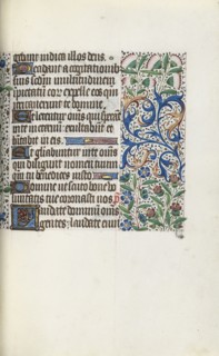 Book of Hours (Use of Rouen): fol. 60r, c. 1470. Master of the Geneva Latini (French, active Rouen,