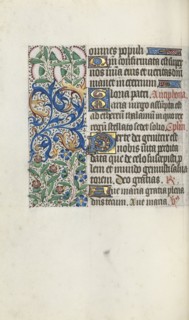 Book of Hours (Use of Rouen): fol. 60v, c. 1470. Master of the Geneva Latini (French, active Rouen,