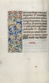 Book of Hours (Use of Rouen): fol. 63v, c. 1470. Master of the Geneva Latini (French, active Rouen,
