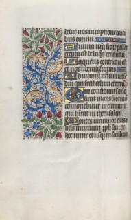 Book of Hours (Use of Rouen): fol. 65v, c. 1470. Master of the Geneva Latini (French, active Rouen,
