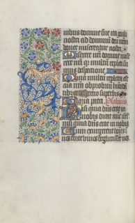 Book of Hours (Use of Rouen): fol. 70v, c. 1470. Master of the Geneva Latini (French, active Rouen,