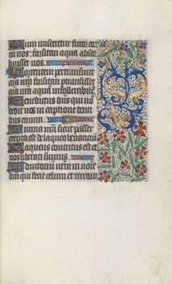 Book of Hours (Use of Rouen): fol. 71r, c. 1470. Master of the Geneva Latini (French, active Rouen,