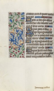 Book of Hours (Use of Rouen): fol. 76v, c. 1470. Master of the Geneva Latini (French, active Rouen,
