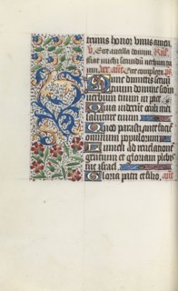 Book of Hours (Use of Rouen): fol. 78v, c. 1470. Master of the Geneva Latini (French, active Rouen,