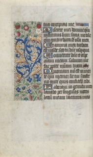 Book of Hours (Use of Rouen): fol. 80v, c. 1470. Master of the Geneva Latini (French, active Rouen,