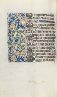 Book of Hours (Use of Rouen): fol. 90v, c. 1470. Master of the Geneva Latini (French, active Rouen,