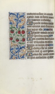 Book of Hours (Use of Rouen): fol. 91v, c. 1470. Master of the Geneva Latini (French, active Rouen,