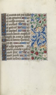 Book of Hours (Use of Rouen): fol. 93r, c. 1470. Master of the Geneva Latini (French, active Rouen,