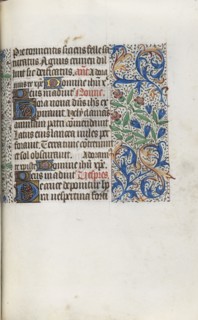 Book of Hours (Use of Rouen): fol. 98r, c. 1470. Master of the Geneva Latini (French, active Rouen,