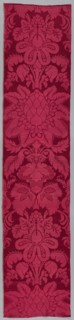 Two Large Damask Cloths, 1600s. Italy, 17th century. Damask, silk; overall: 300 x 65.5 cm (118 1/8