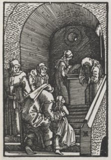 The Fall and Redemption of Man:  The Presentation of the Virgin in the Temple, 1515. Albrecht