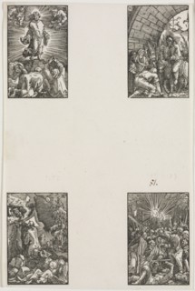 The Fall and Redemption of Man, c. 1515. Albrecht Altdorfer (German, c. 1480-1538). Woodcut