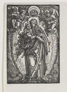 The Fall and Redemption of Man:  The Virgin as Queen of Heaven, c. 1513. Albrecht Altdorfer