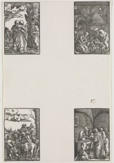 The Fall and Redemption of Man, c. 1515. Albrecht Altdorfer (German, c. 1480-1538). Woodcut
