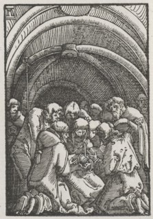 The Fall and Redemption of Man:  The Death of the Virgin, c. 1515. Albrecht Altdorfer (German, c.
