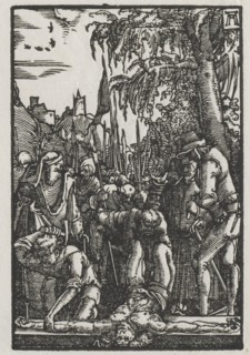 The Fall and Redemption of Man:  Christ Nailed to the Cross, c. 1515. Albrecht Altdorfer (German, c