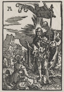 The Fall and Redemption of Man:  Christ Appearing to St. Mary Magdalen, 1515. Albrecht Altdorfer