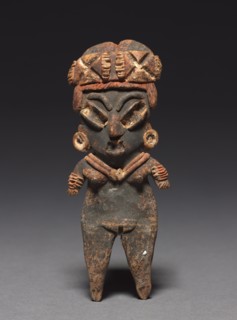 Archaic Figurine, 400-100 BC. Mexico, Guanajuato, Chupicuaro, 4th-1st Century BC. Earthenware with