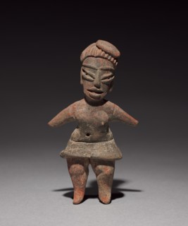 Archaic Figurine, c. 1200-900 BC. Central Mexico, Tlatilco, 12th-9th century BC. Earthenware with