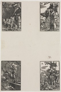 The Fall and Redemption of Man, c. 1515. Albrecht Altdorfer (German, c. 1480-1538). Woodcut