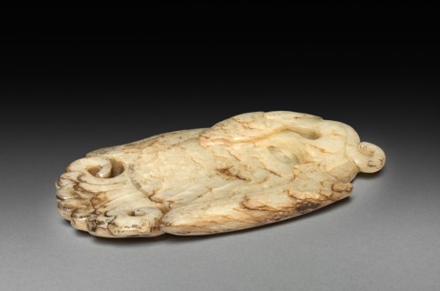 Bird Shaped Ink Dish, 1368-1644. China, Ming dynasty (1368-1644) ?. Jade ; overall: 7.7 cm (3 1/16