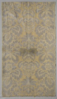 Length of Textile, c. 1700. France, Lyon, early 18th century (Late Baroque). Lampas weave; silk and