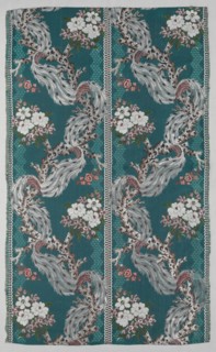 Length of Brocaded Silk, 1723-1774. France, 18th century, Period of Louis XV (1723-1774). Taffeta,