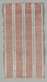 Length of Textile with Classical Ruin in a Landscape Design, early 1800s. France, early 19th