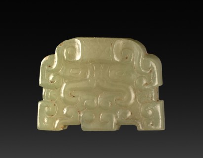 Ogre Mask (Taotie), 475-221 BC. China, Eastern Zhou dynasty (771-256 BC), Warring States period
