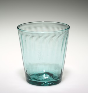 Tumbler, 1800-1850. America, Zanesville, 19th century. Glass; diameter: 8.6 cm (3 3/8 in.);